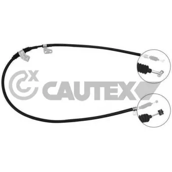 Tirette à câble, frein de stationnement CAUTEX 761734