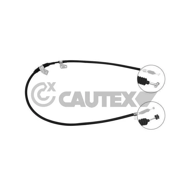 Tirette à câble, frein de stationnement CAUTEX 761734