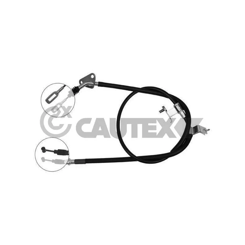 Tirette à câble, frein de stationnement CAUTEX 761764