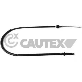 Tirette à câble, frein de stationnement CAUTEX 761792