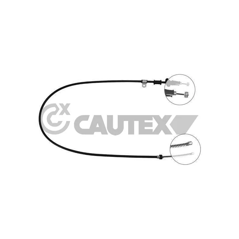 Tirette à câble, frein de stationnement CAUTEX 761796