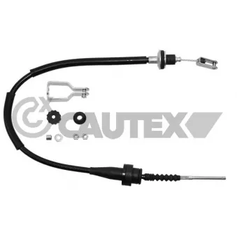 Tirette à câble, commande d'embrayage CAUTEX 761823