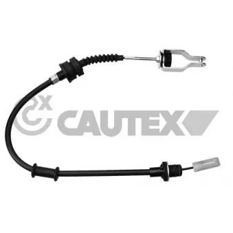 Tirette à câble, commande d'embrayage CAUTEX 761827