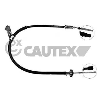 Tirette à câble, frein de stationnement CAUTEX 761835