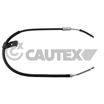 Tirette à câble, frein de stationnement CAUTEX 761842