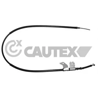 Tirette à câble, frein de stationnement CAUTEX 761849