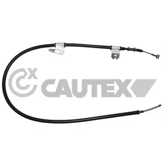Tirette à câble, frein de stationnement CAUTEX 761852