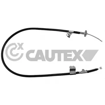 Tirette à câble, frein de stationnement CAUTEX 761854