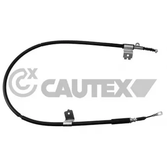 Tirette à câble, frein de stationnement CAUTEX 761857