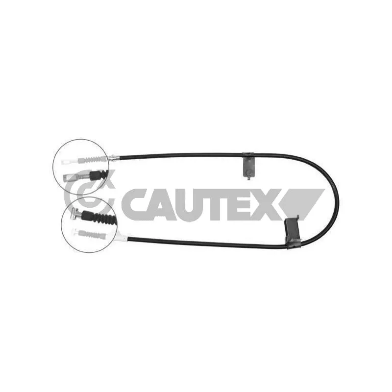 Tirette à câble, frein de stationnement CAUTEX 761862