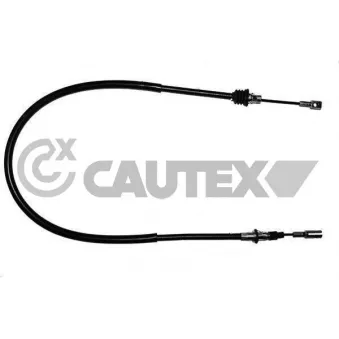 Tirette à câble, frein de stationnement CAUTEX 761876