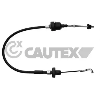 Tirette à câble, commande d'embrayage CAUTEX 761920