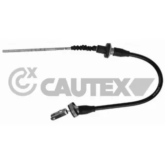 Tirette à câble, commande d'embrayage CAUTEX 761924