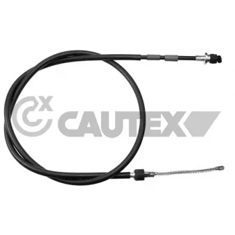 Tirette à câble, frein de stationnement CAUTEX 762019
