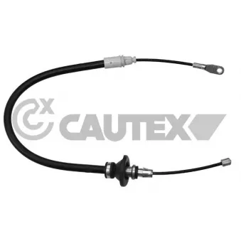Tirette à câble, frein de stationnement CAUTEX 762036