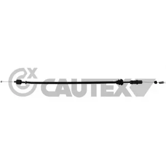 Câble d'accélération CAUTEX 762072