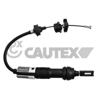 Tirette à câble, commande d'embrayage CAUTEX 762105