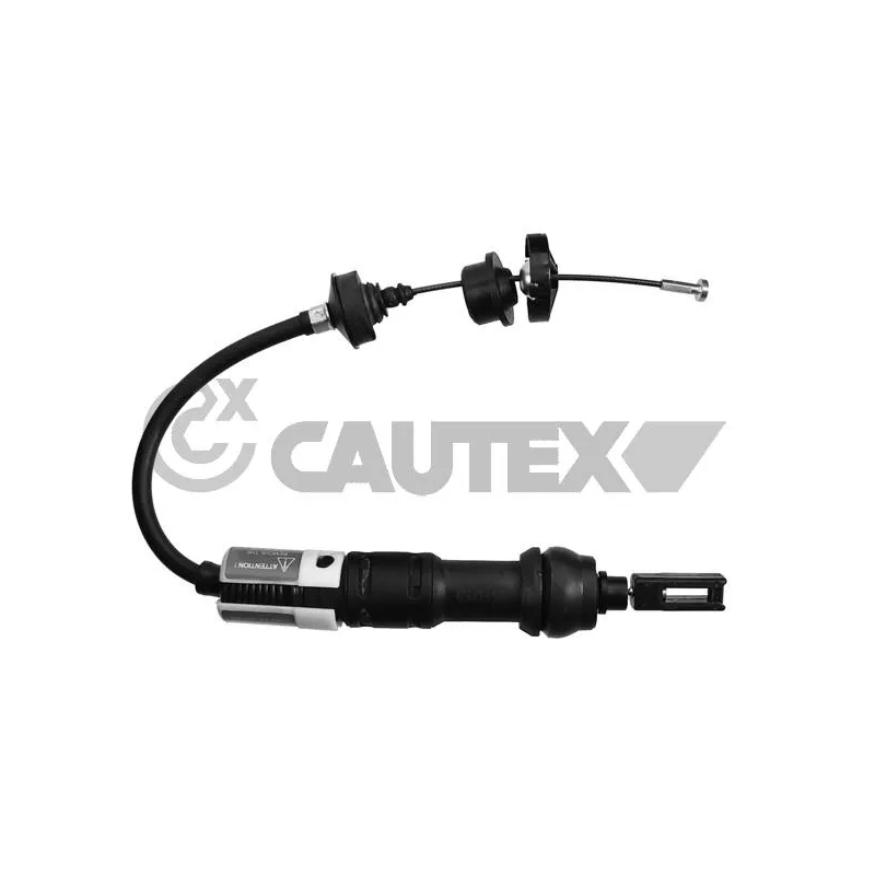 Tirette à câble, commande d'embrayage CAUTEX 762105