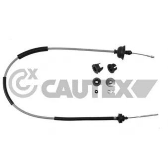 Tirette à câble, commande d'embrayage CAUTEX