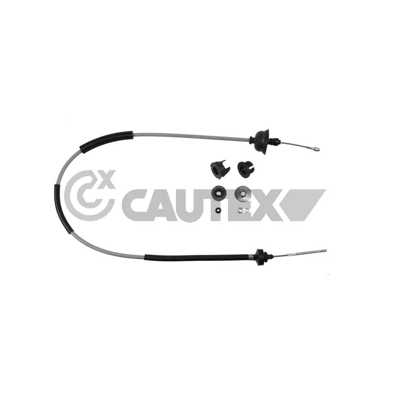 Tirette à câble, commande d'embrayage CAUTEX 762108