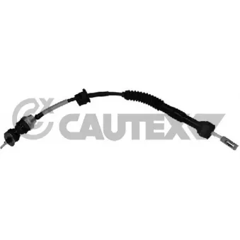 Tirette à câble, commande d'embrayage CAUTEX 762120