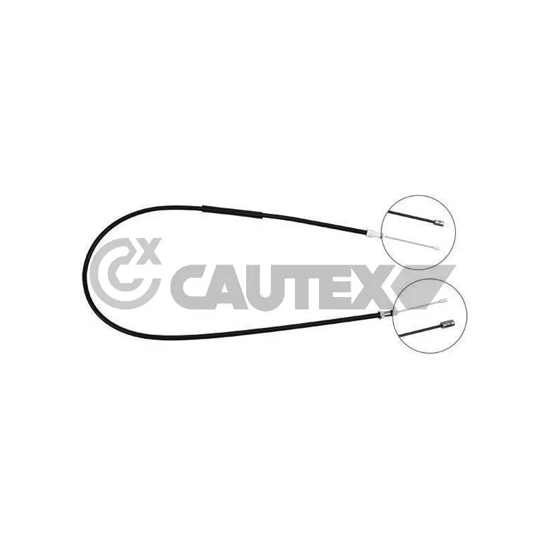 Tirette à câble, frein de stationnement CAUTEX 762206