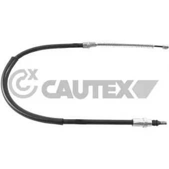 Tirette à câble, frein de stationnement CAUTEX 762212