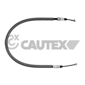 Tirette à câble, frein de stationnement CAUTEX 762225