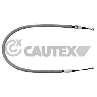 Tirette à câble, frein de stationnement CAUTEX 762226