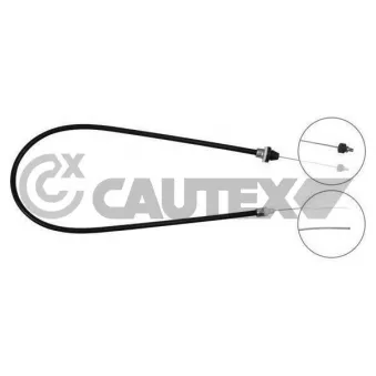 Câble d'accélération CAUTEX 762255