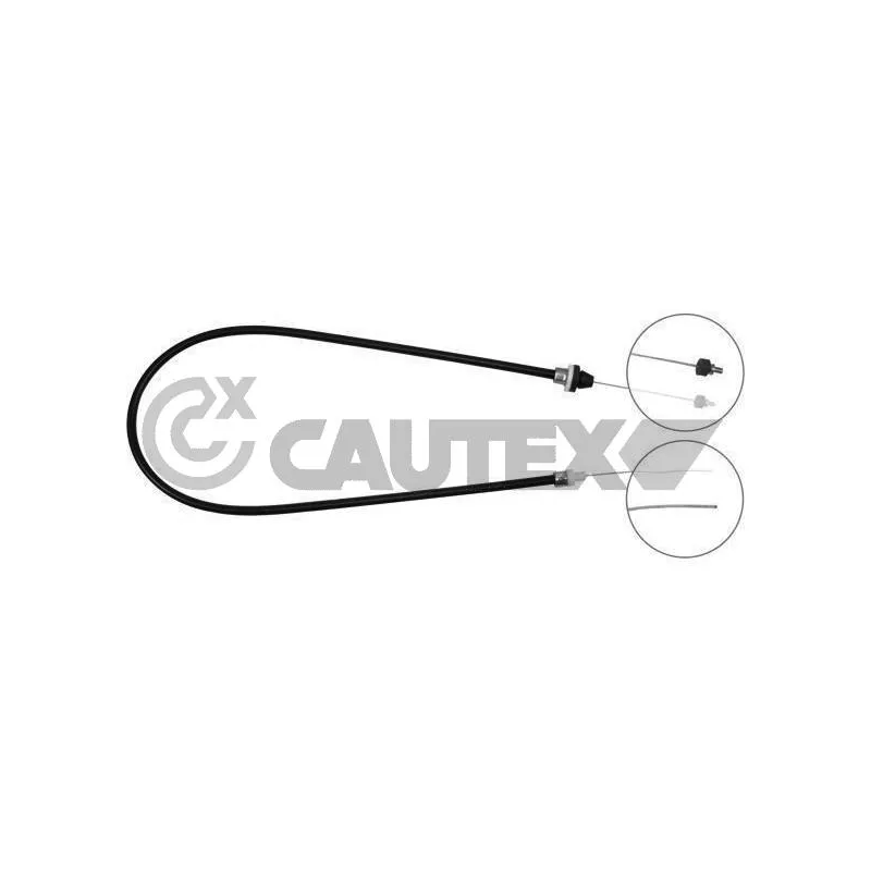 Câble d'accélération CAUTEX 762255