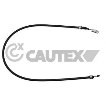Tirette à câble, commande d'embrayage CAUTEX 762262