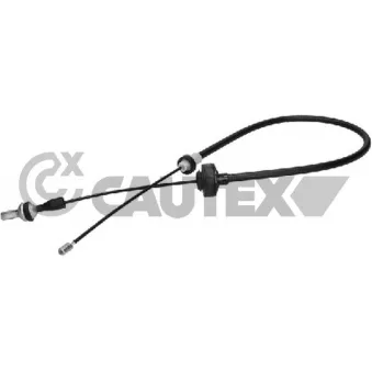 Tirette à câble, commande d'embrayage CAUTEX 762301