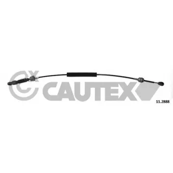 Tirette à câble, boîte de vitesse manuelle CAUTEX 762315