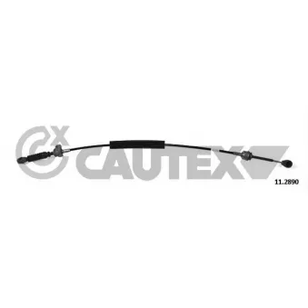 Tirette à câble, boîte de vitesse manuelle CAUTEX 762317