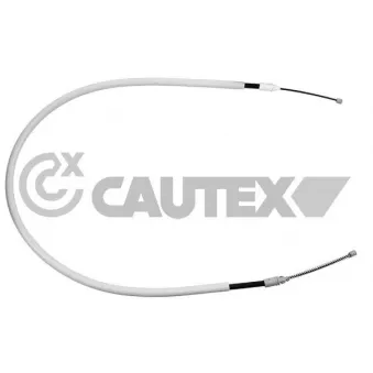 Tirette à câble, frein de stationnement CAUTEX 762358