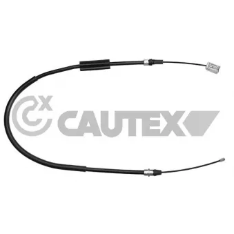 Tirette à câble, frein de stationnement CAUTEX 762402