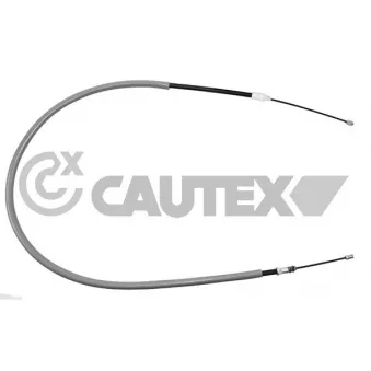 Tirette à câble, frein de stationnement CAUTEX 762428