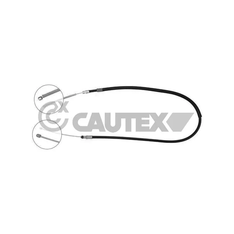 Tirette à câble, frein de stationnement CAUTEX 762433