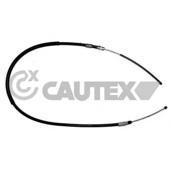 Tirette à câble, frein de stationnement CAUTEX 762435