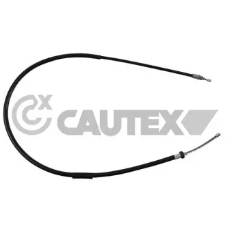 Tirette à câble, frein de stationnement CAUTEX 762440