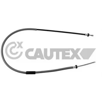Tirette à câble, frein de stationnement CAUTEX 762441