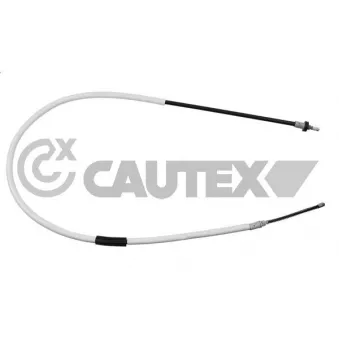 Tirette à câble, frein de stationnement CAUTEX 762443