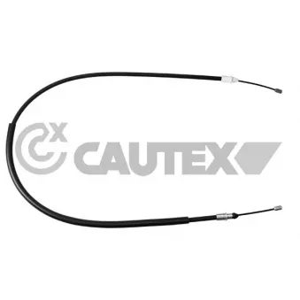 Tirette à câble, frein de stationnement CAUTEX 762449
