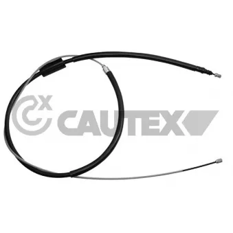 Tirette à câble, frein de stationnement CAUTEX 762468