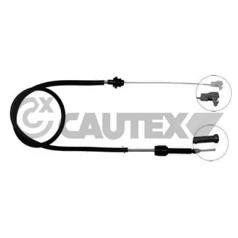 Câble d'accélération CAUTEX 762514