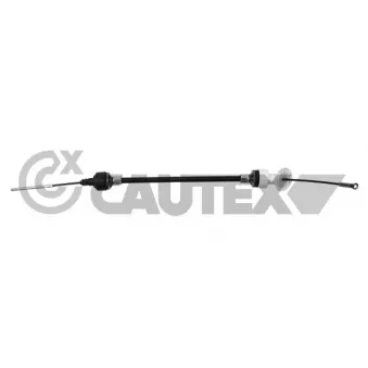 Tirette à câble, commande d'embrayage CAUTEX 762555