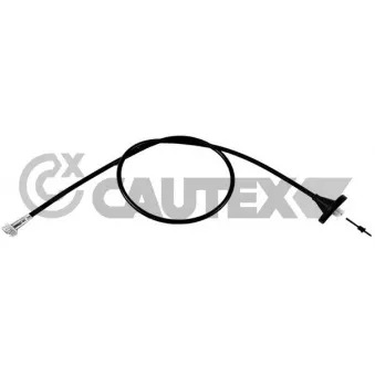 Câble flexible de commande de compteur CAUTEX 762568