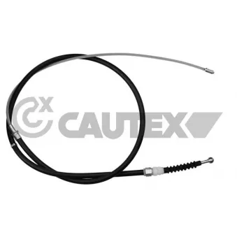 Tirette à câble, frein de stationnement CAUTEX 762583