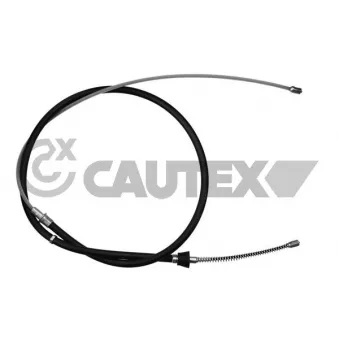 Tirette à câble, frein de stationnement CAUTEX 762584